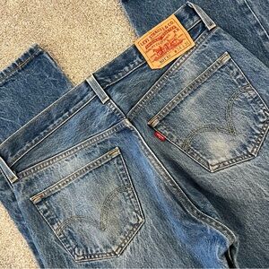 Levi Levi’s Men 34x31 Blue Denim Jeans 501 XX  VTG Vintage Cotton  Button Pants,